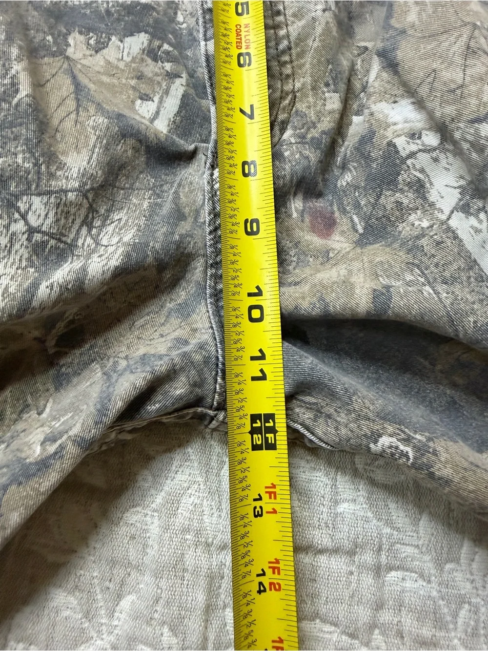 Y2K Hollister Heavyweight Camo Cargo Shorts W31 Customized Cut-Off Utility
